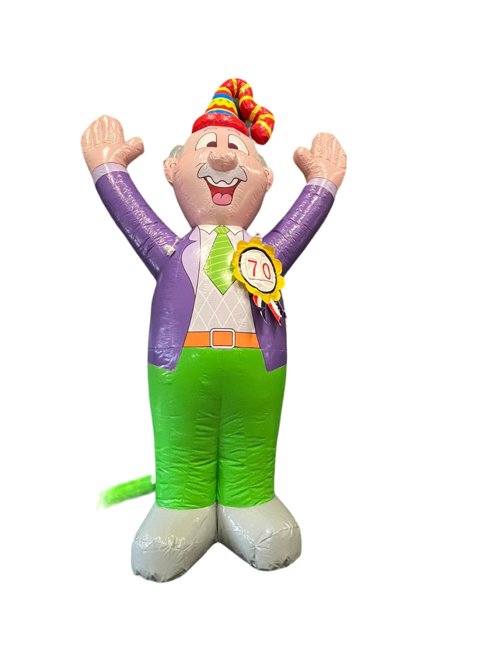 Verjaardagspop man Feest 70 jaar