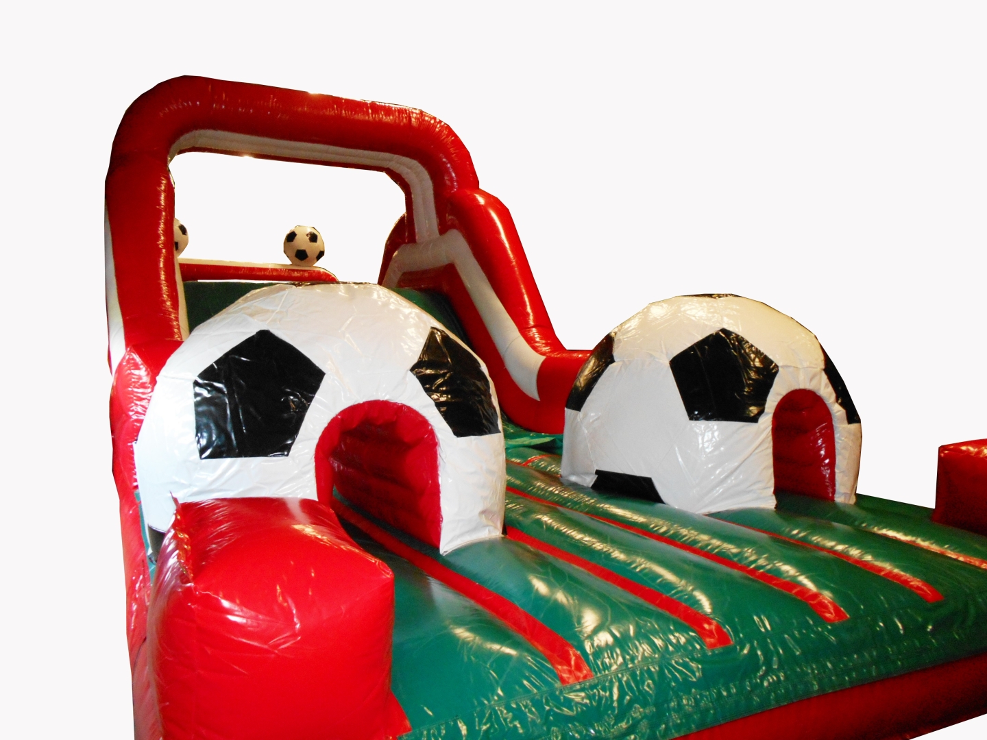 Stormbaan voetbal klimglij