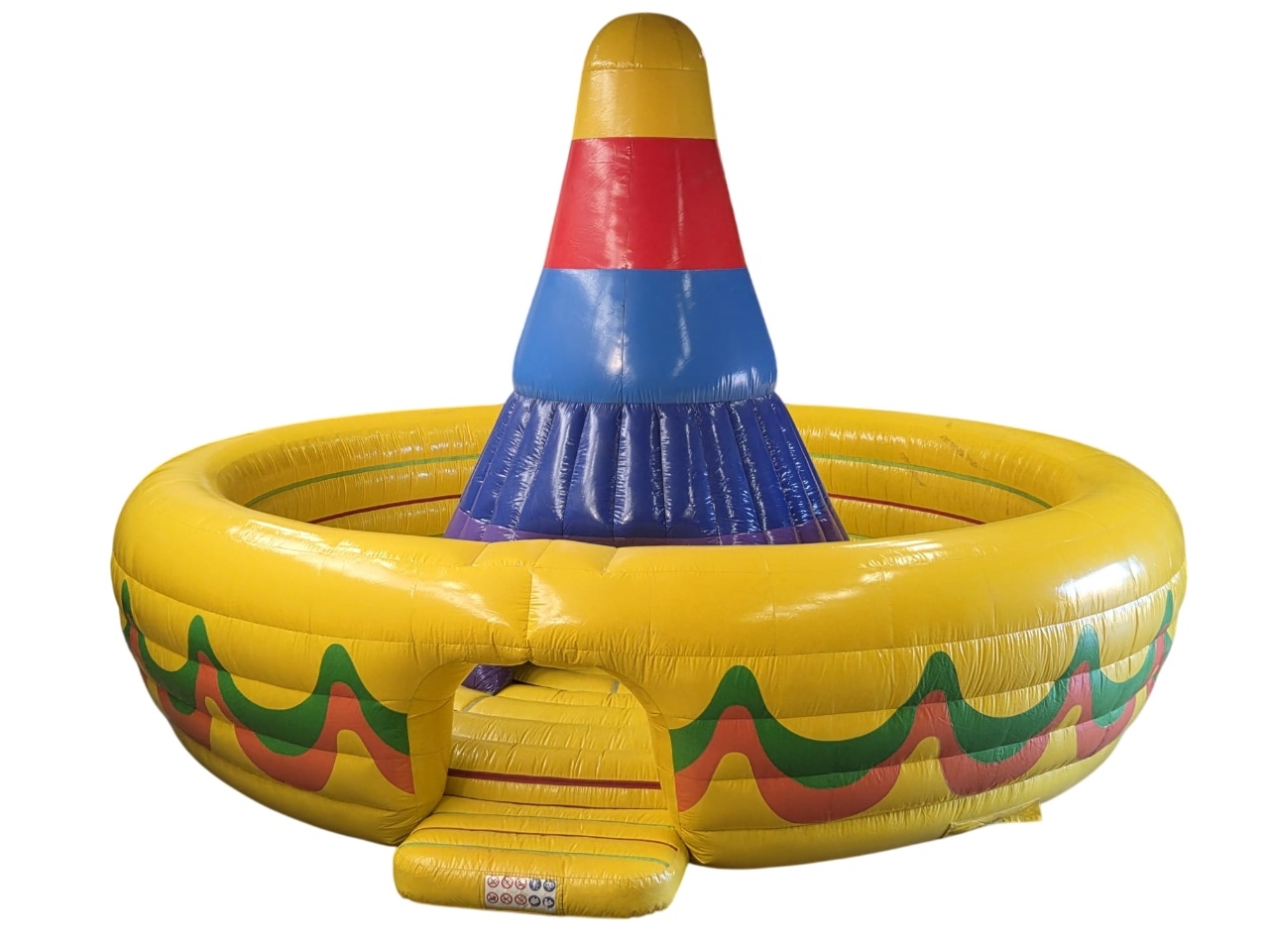 Springkussen Sombrero Ø10m.