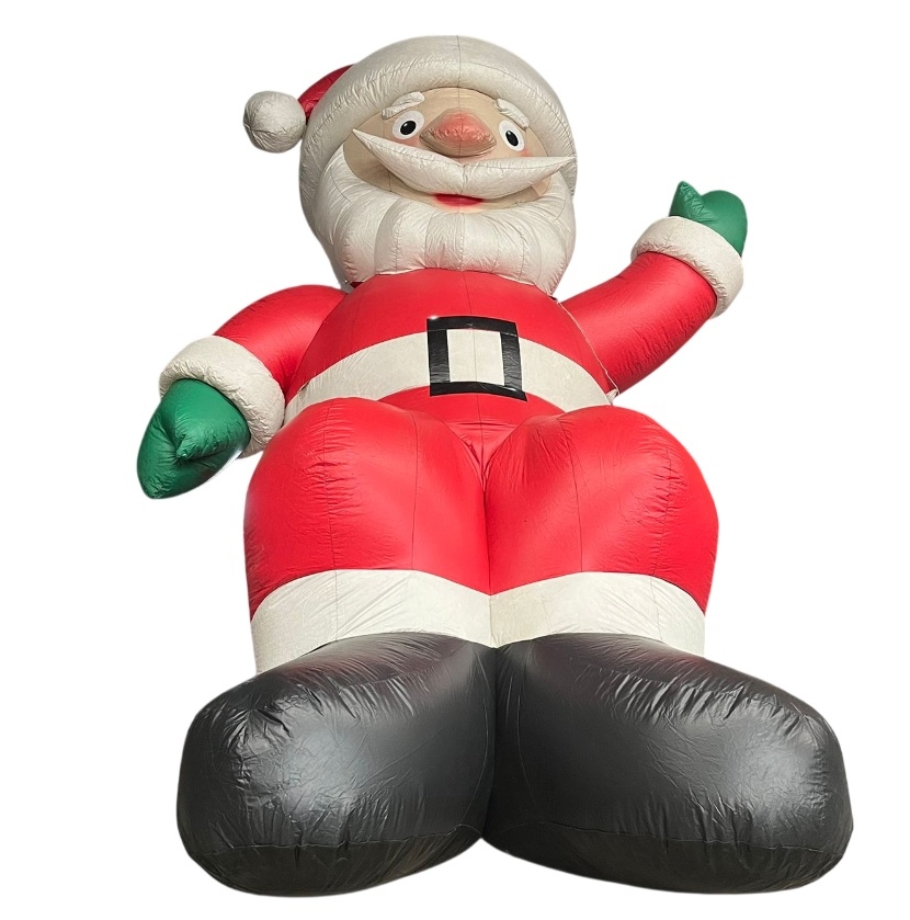 Kerstman zittend 600cm