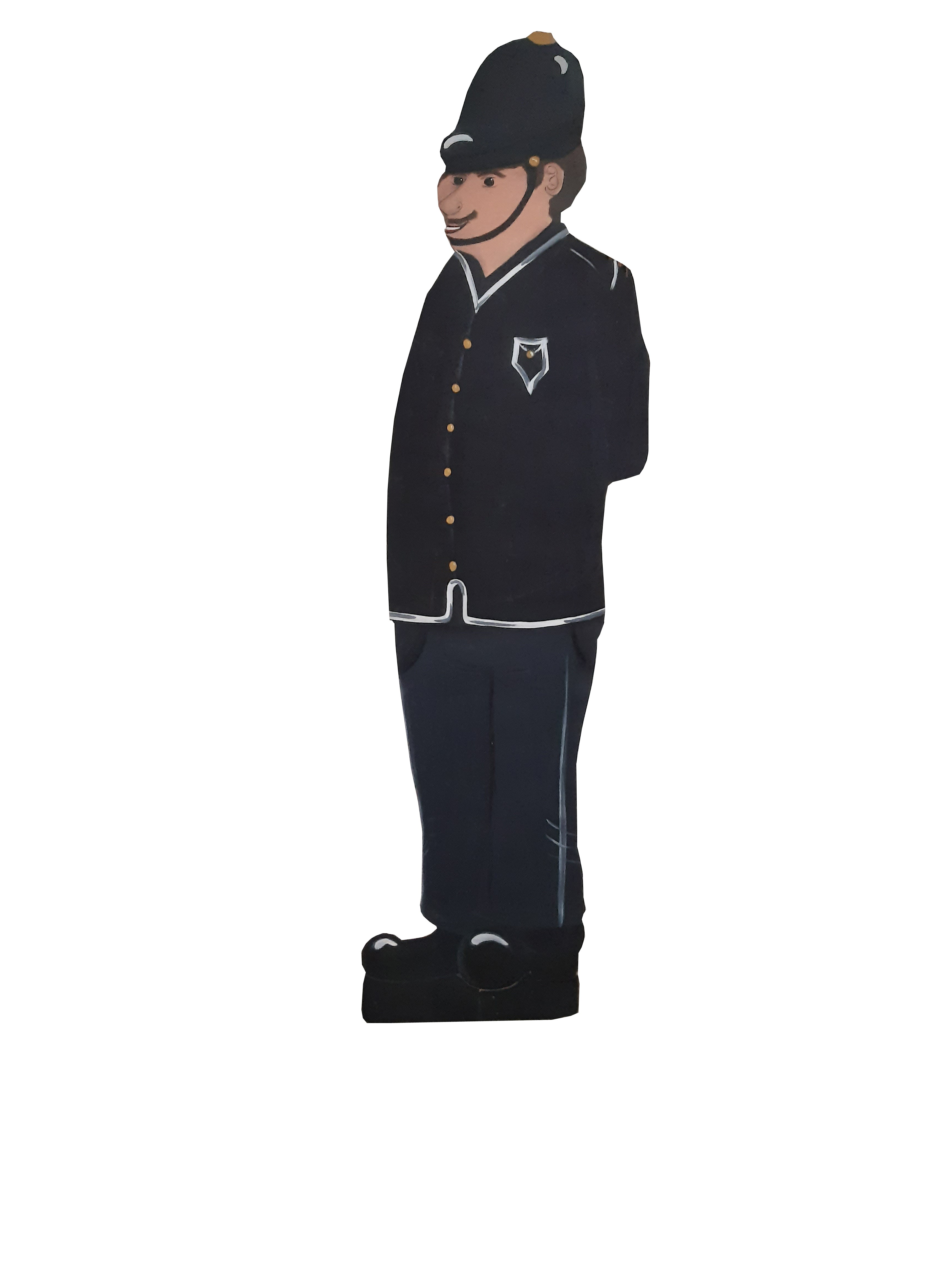 Verkoop - Zetstuk ; Engelse politieman