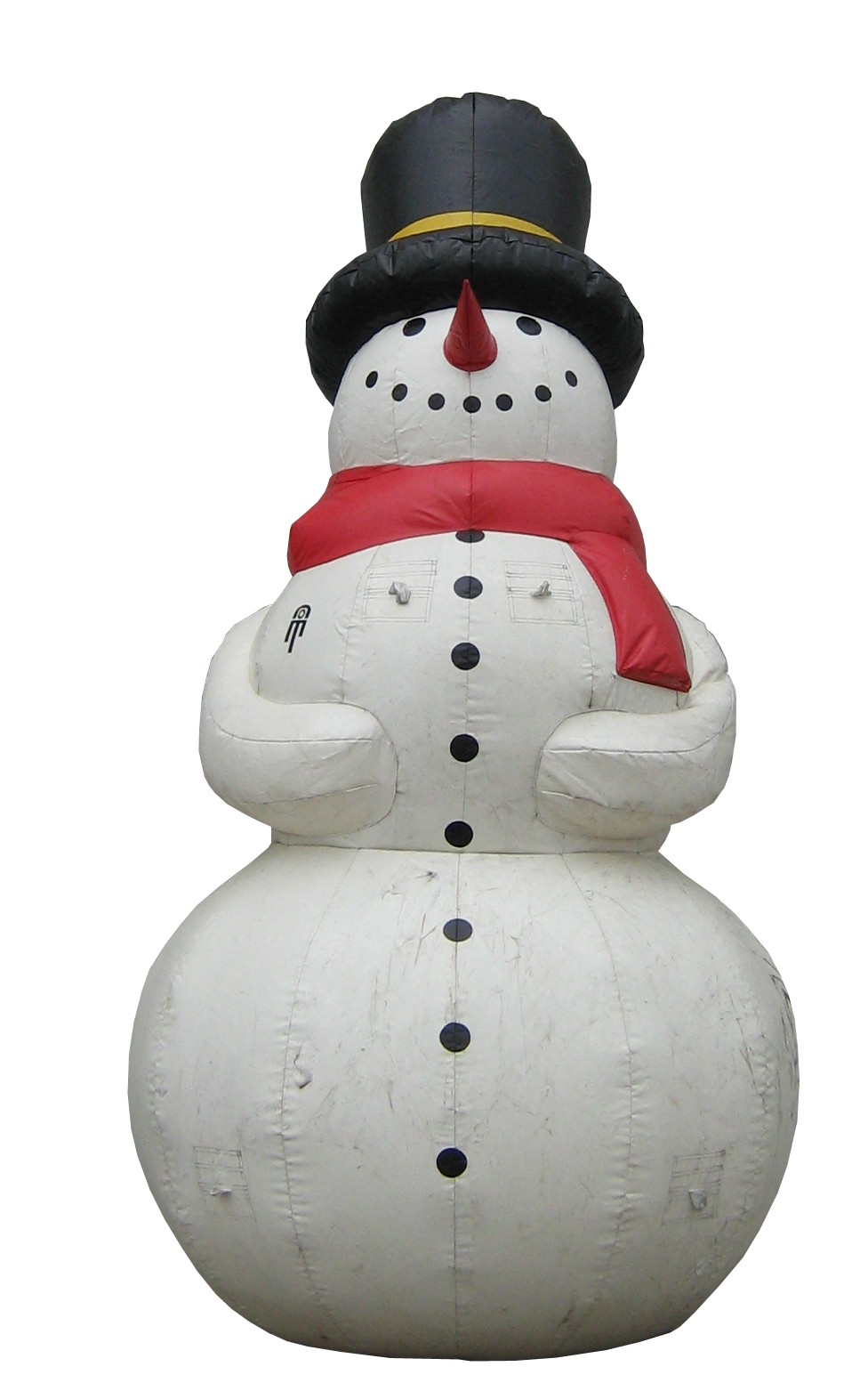 Sneeuwpop opblaasbaar 3,5m