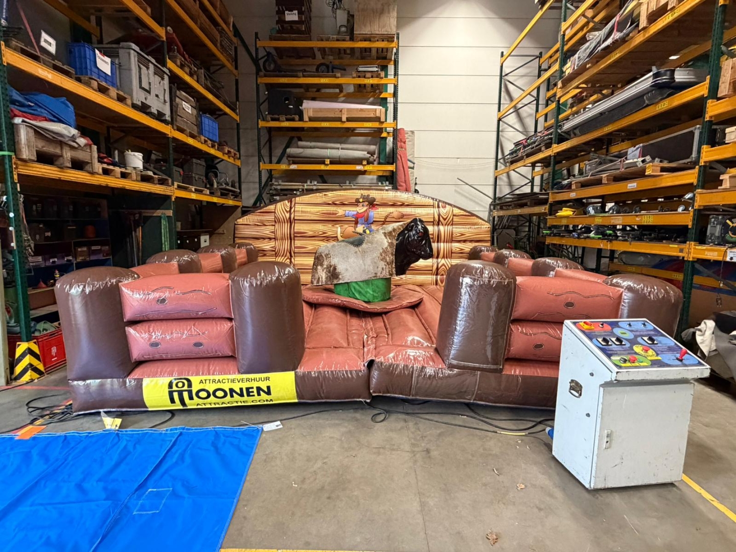 Rodeostier incl. valkussen Country Ride