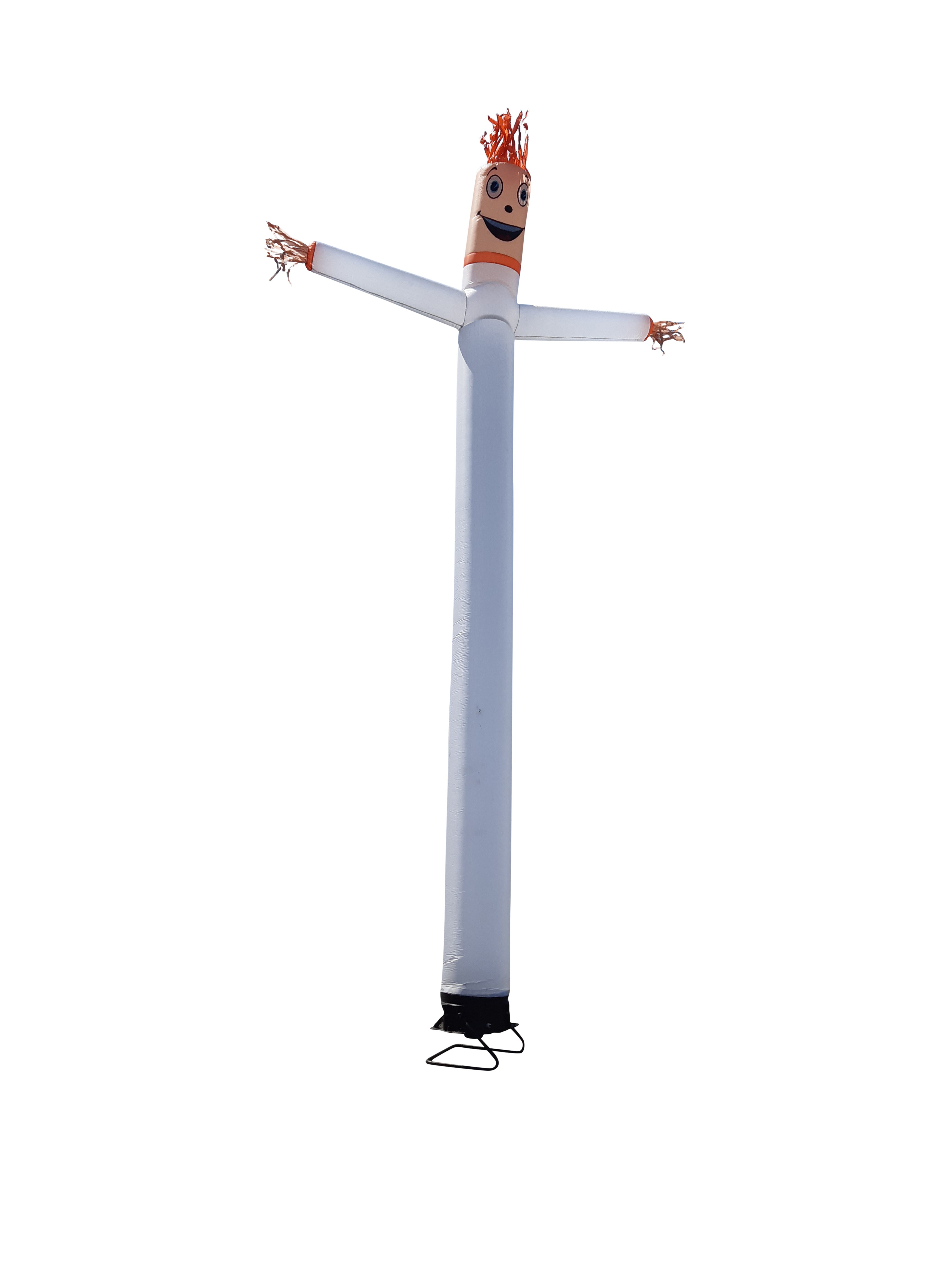 Skydancer Wit met oranje gezicht incl. blower
