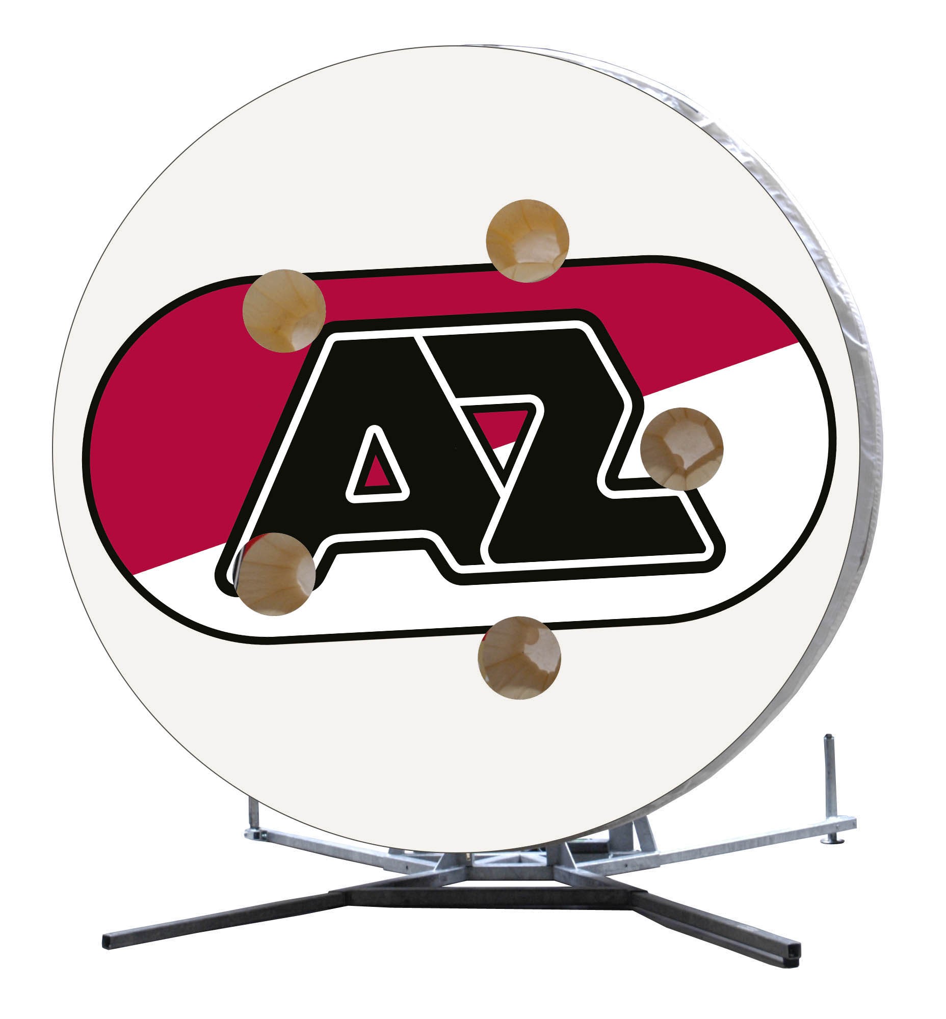 Cible de foot tournante  AZ Alkmaar Ø 3 m. (Tir au but)