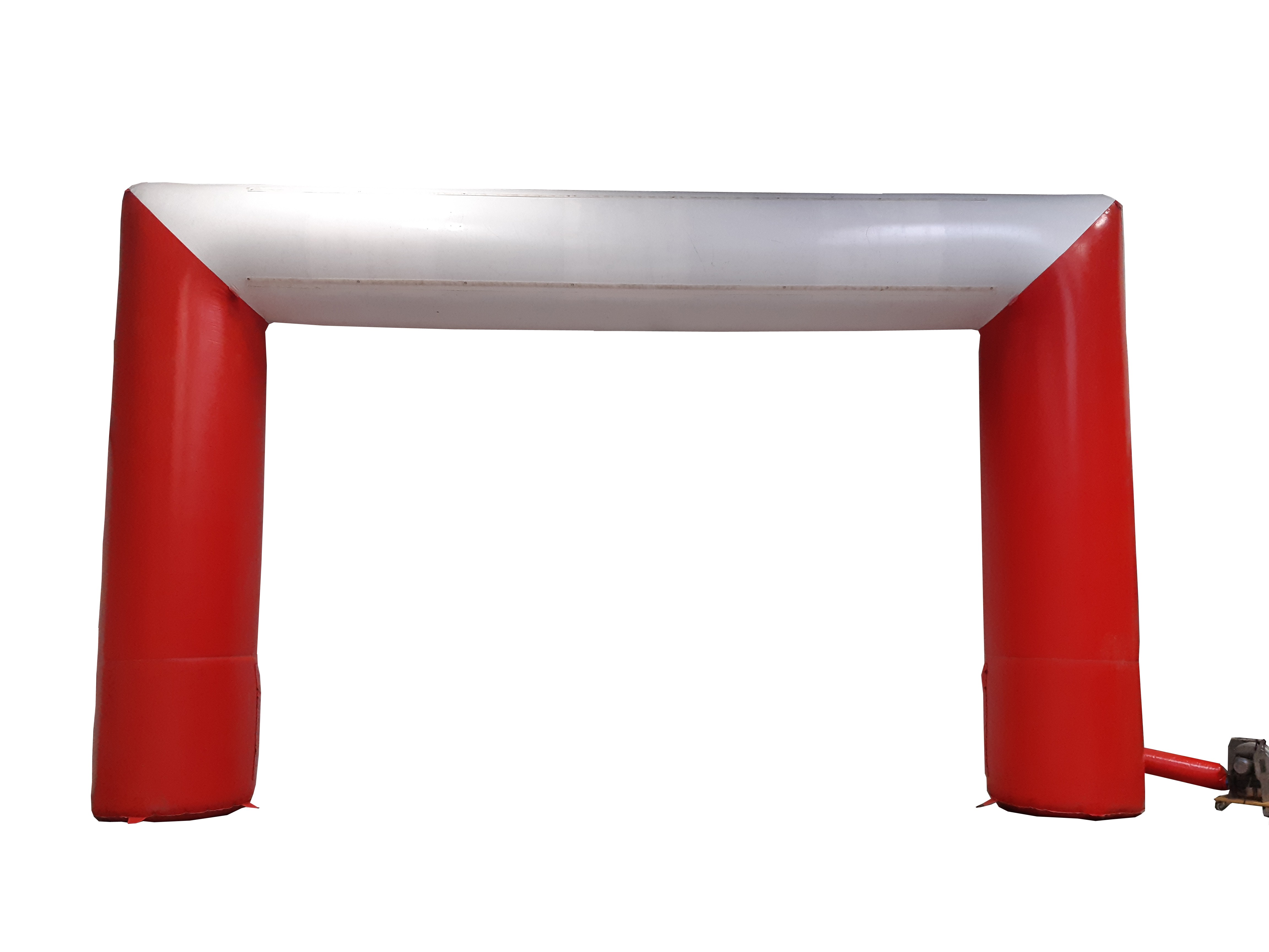 Verkoop - Boog opbl. recht (rood/wit)