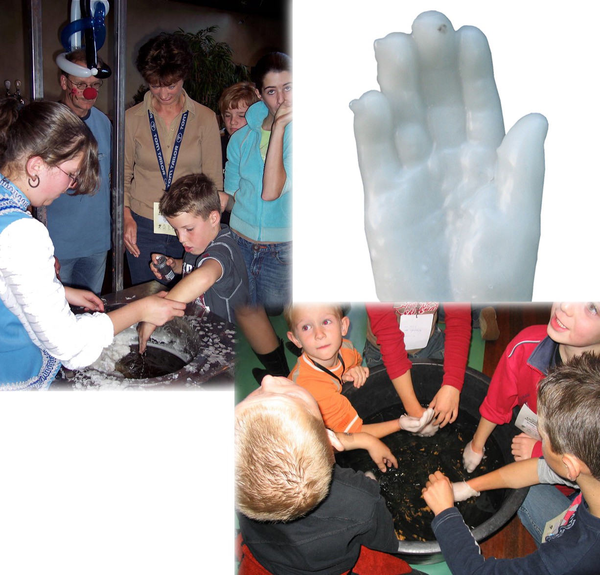 Waxhandjesmachine, excl. materiaal