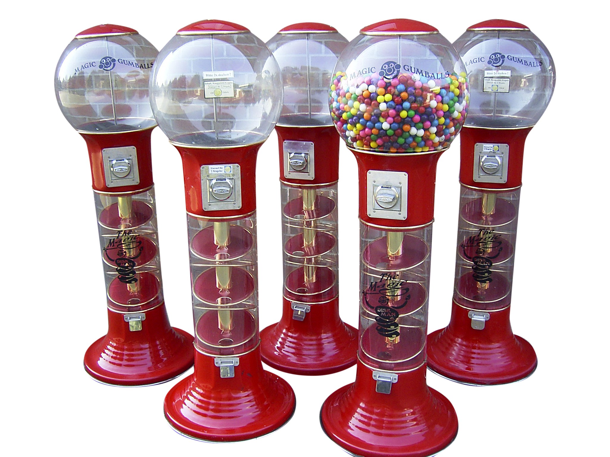 Kauwgombal automaat Magic