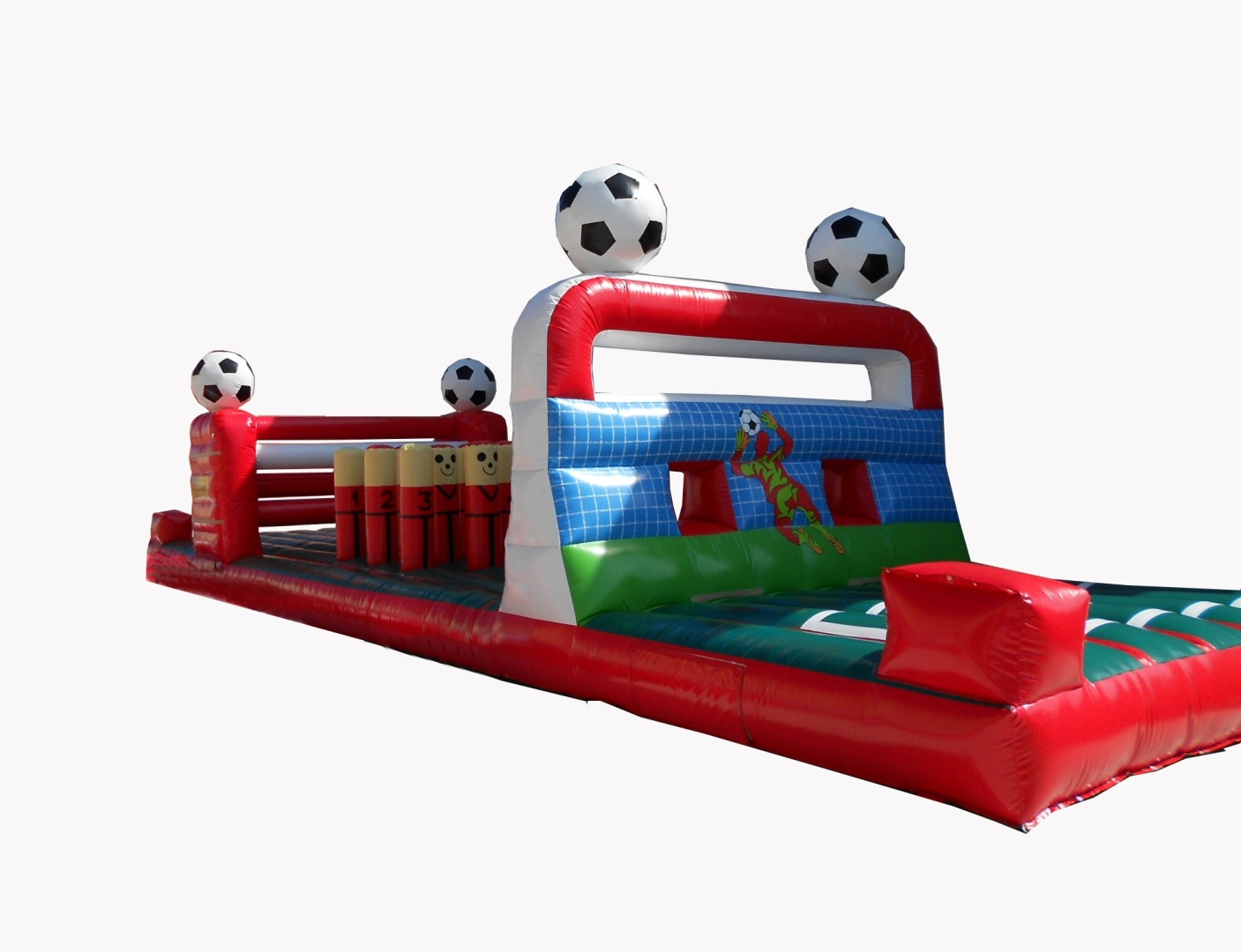 Parcours d'obstacles de football partie obstacle