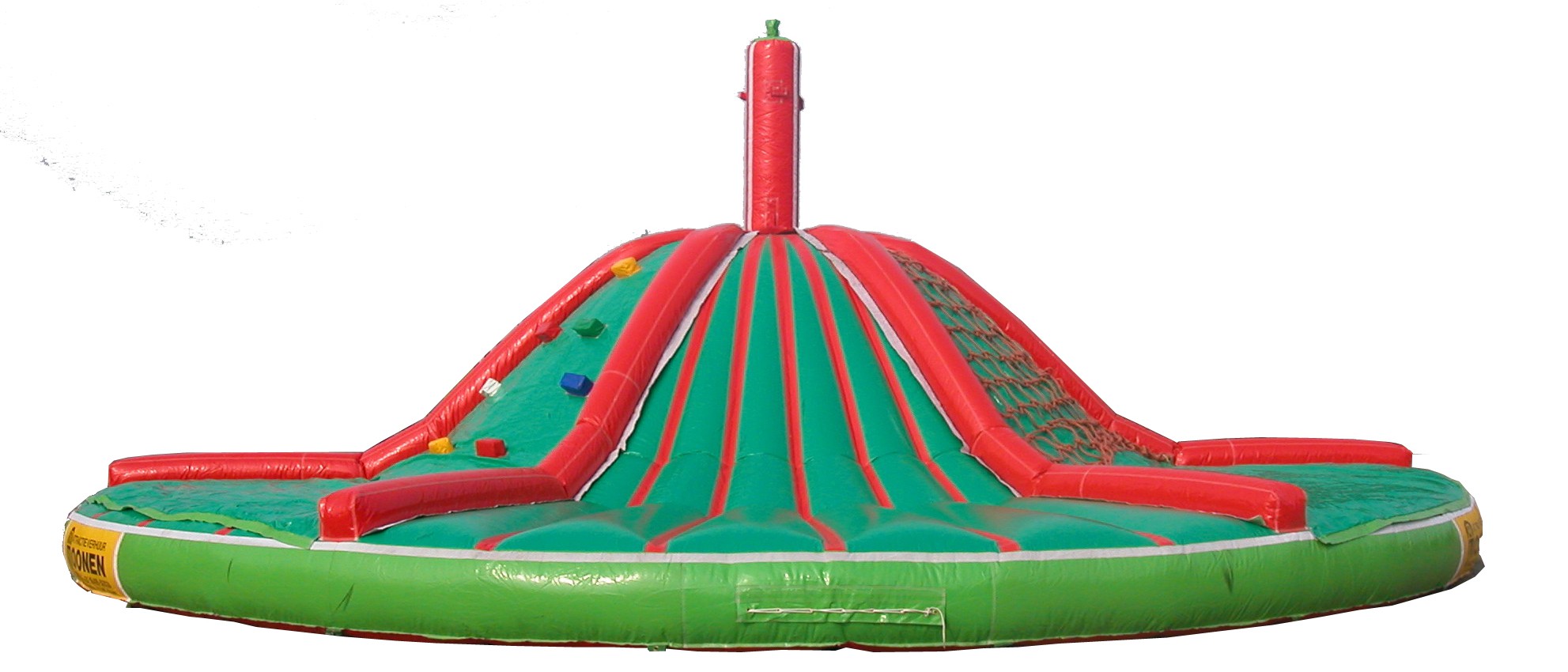 Klim- glijbaan vulkaan