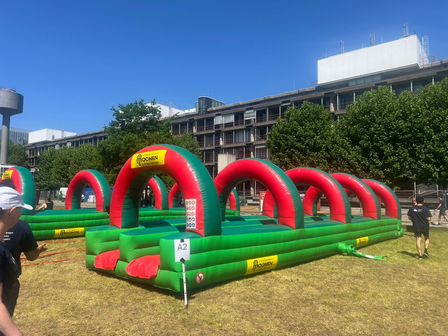 Buikschuifbaan 12m.