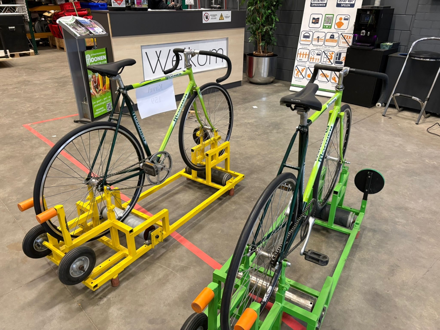 Verkoop - Hometrainerset Racefiets (excl. klok)