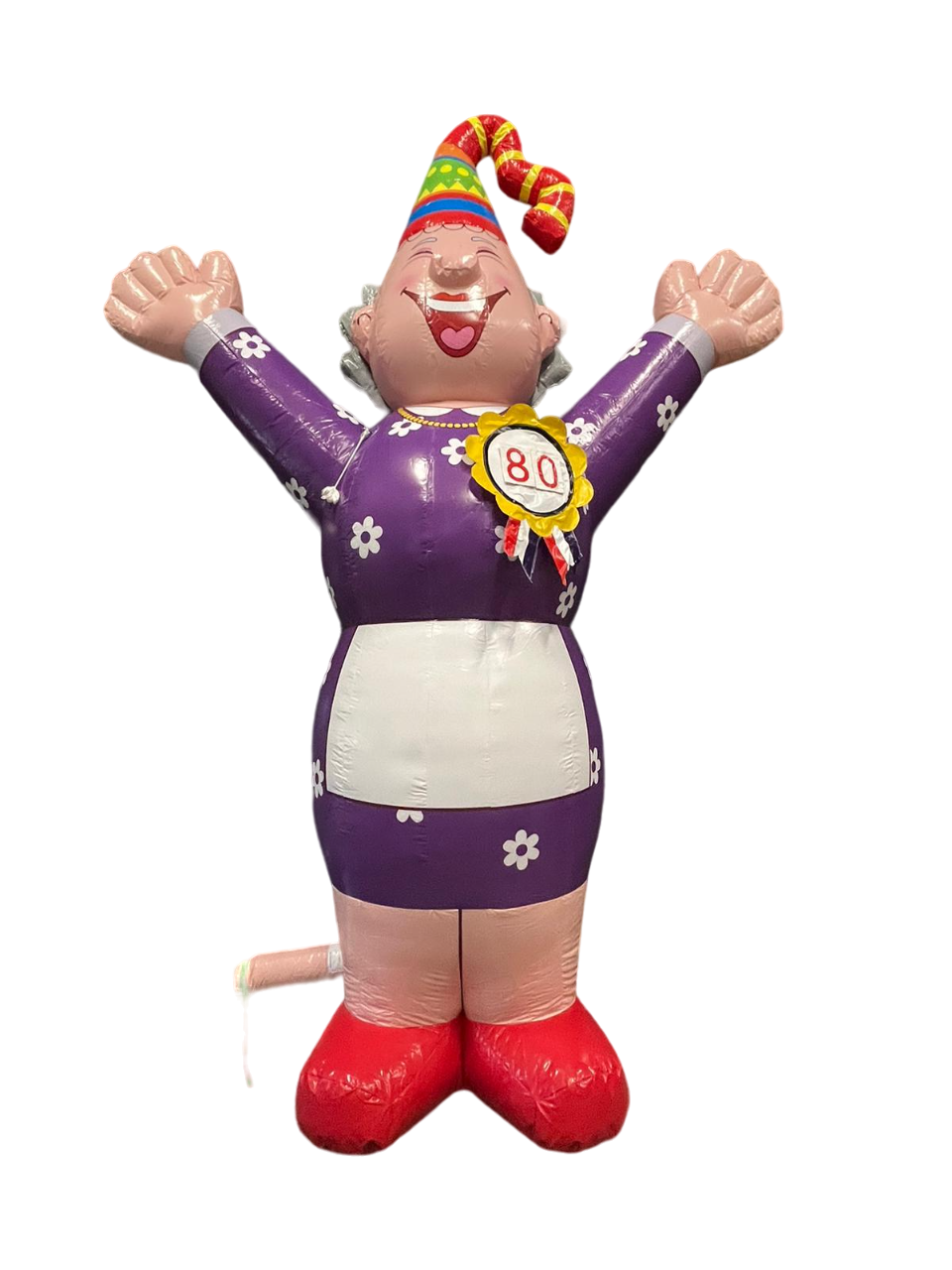 Verjaardagspop vrouw Feest 80 jaar