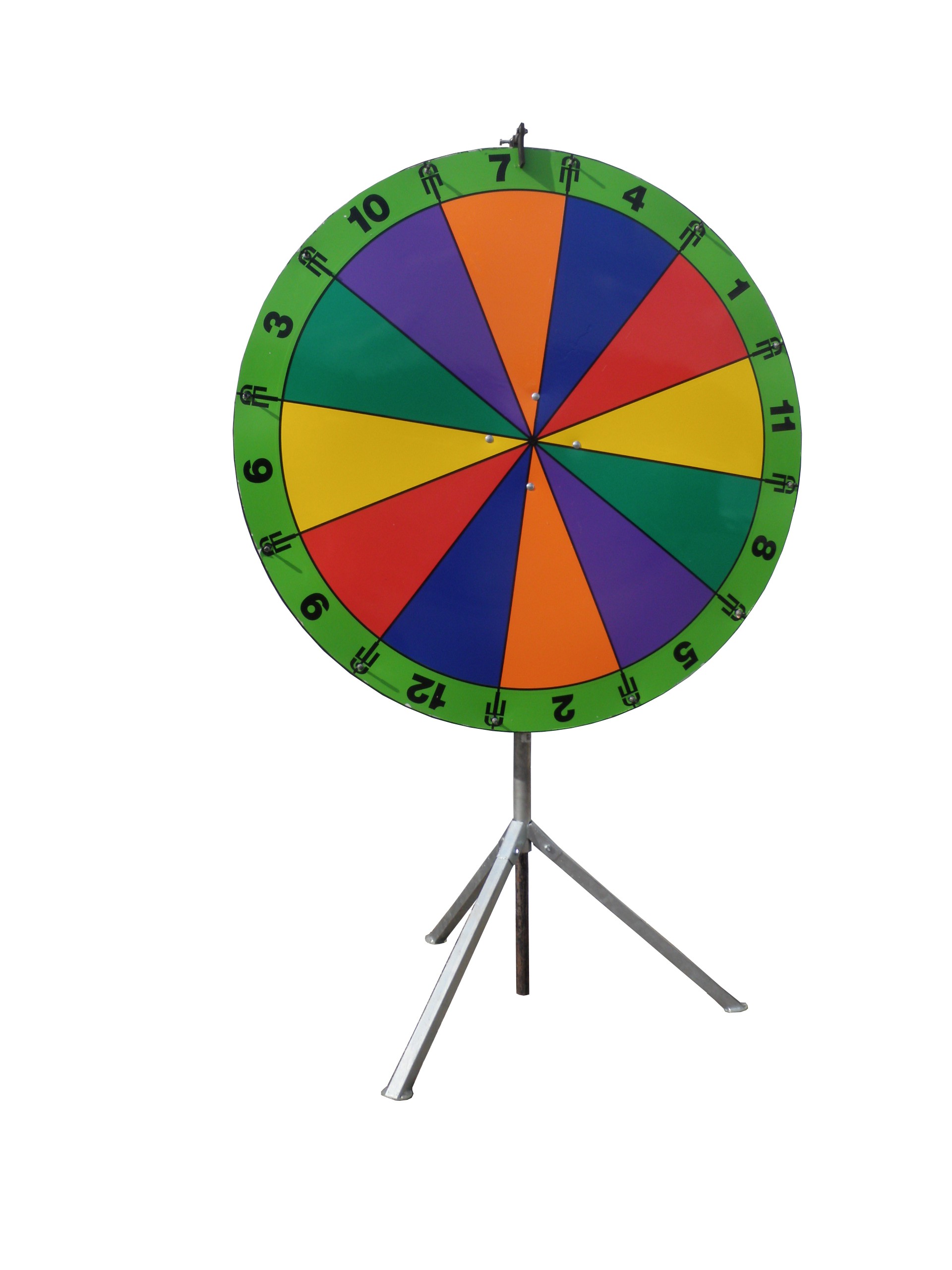 Rad van avontuur 12 vlakken