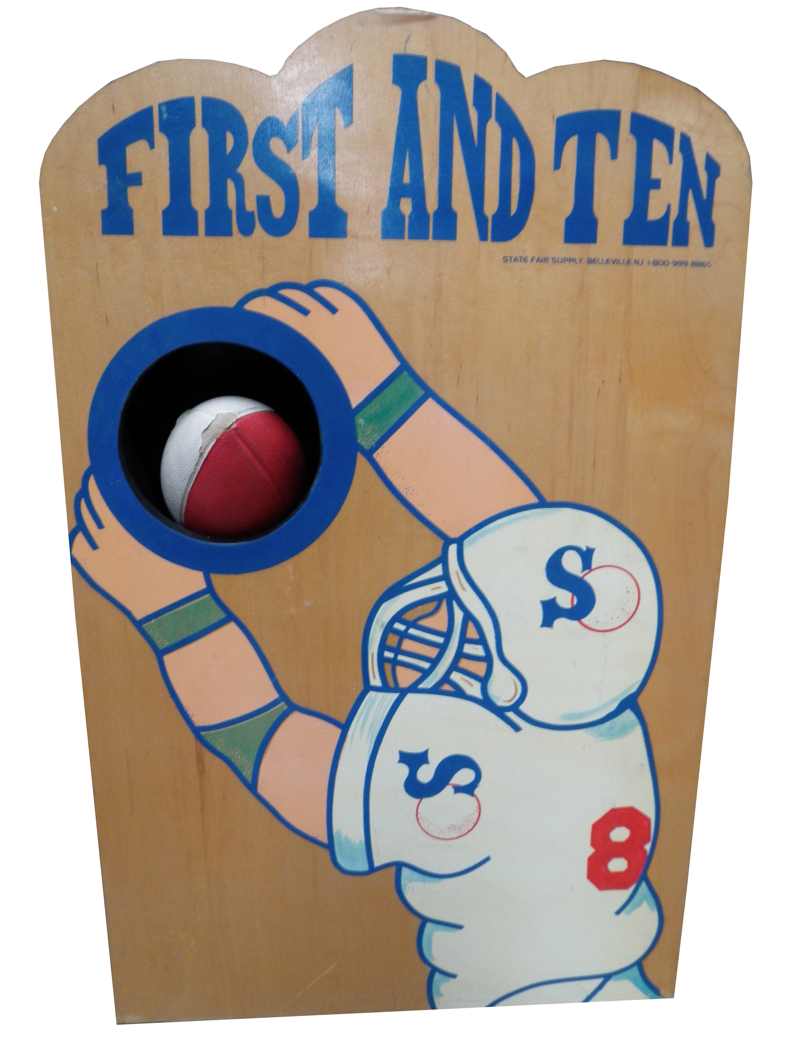 Verkoop - American football werpen (first and ten)