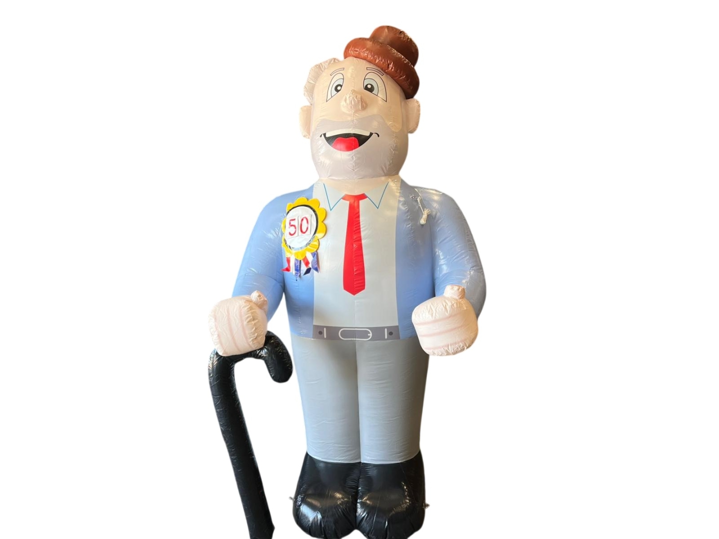 Abraham met wandelstok