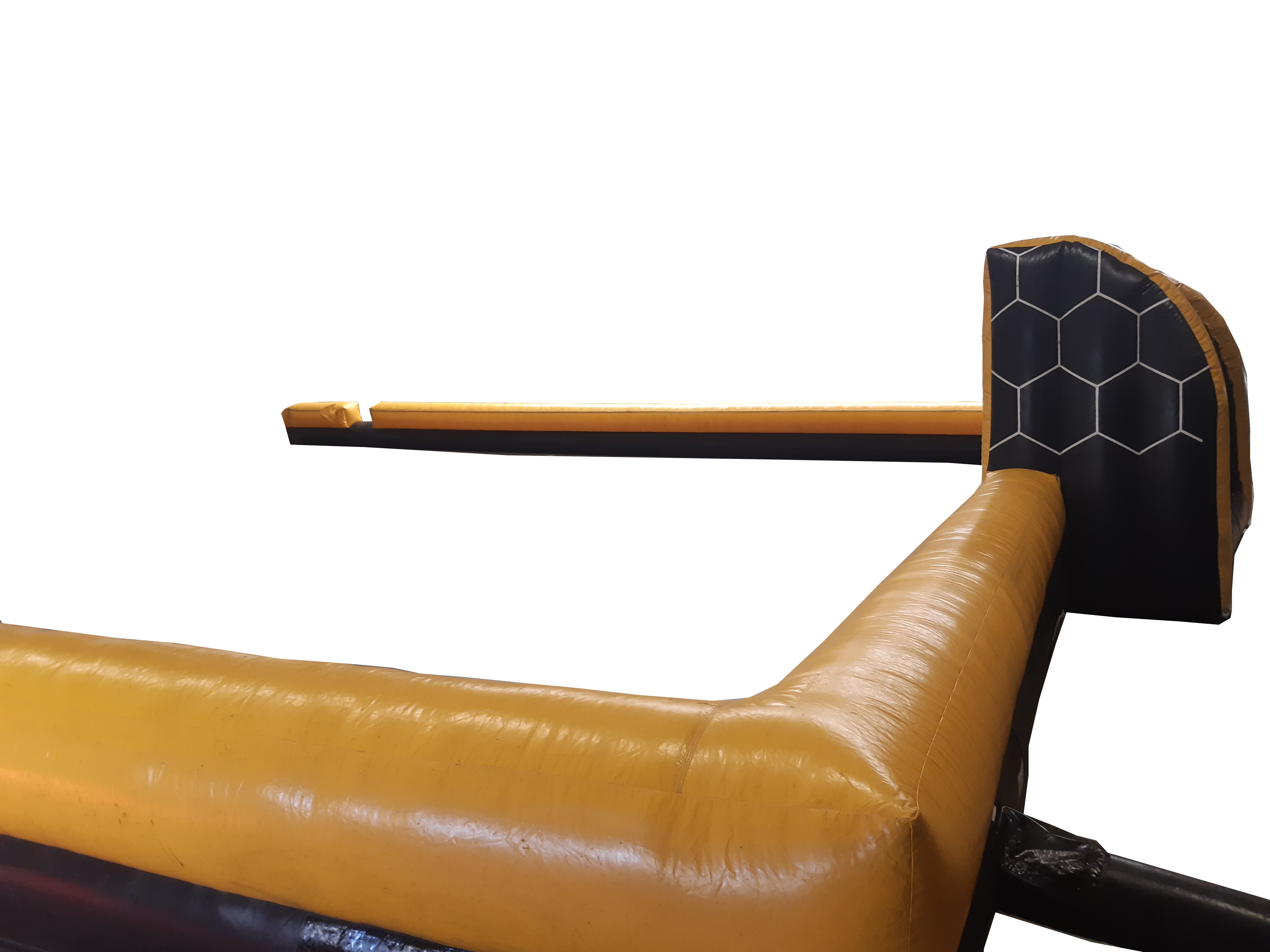 Verkoop - Boarding opbl. Geel/Zwart 30 x 15