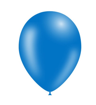 Ballonnen blauw per 100 stuks (omtrek 90/100 cm)