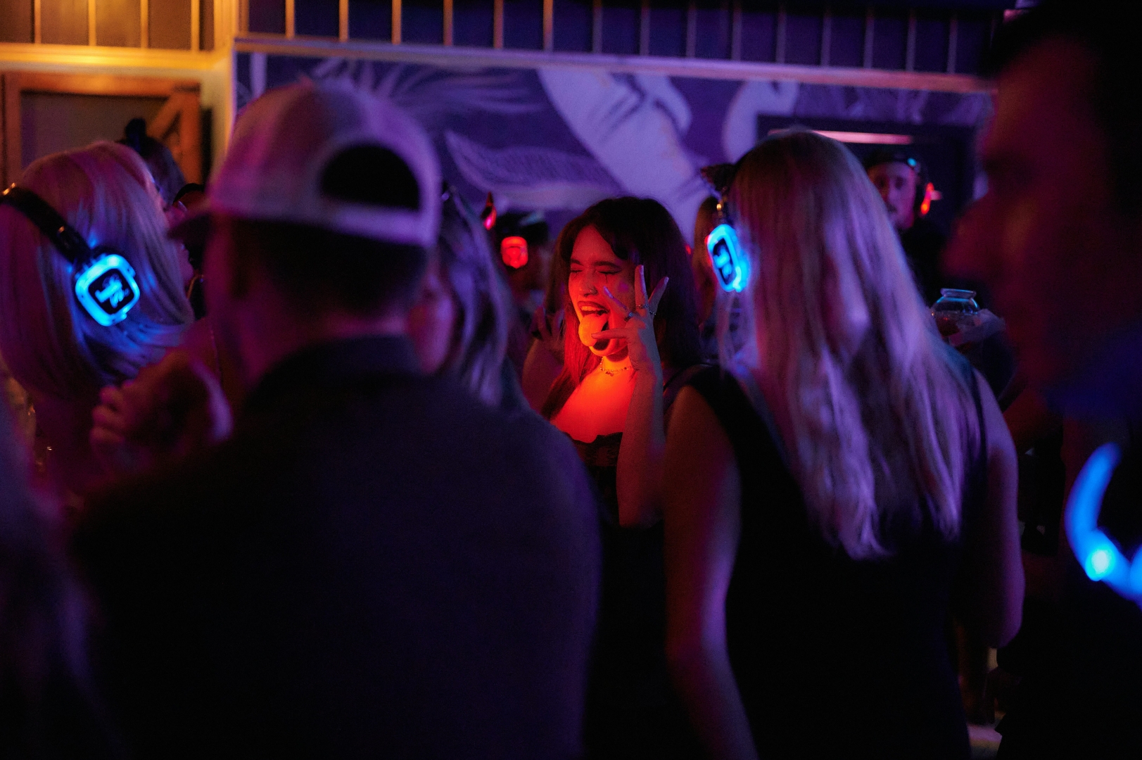 Silent Disco met 100 koptelefoons