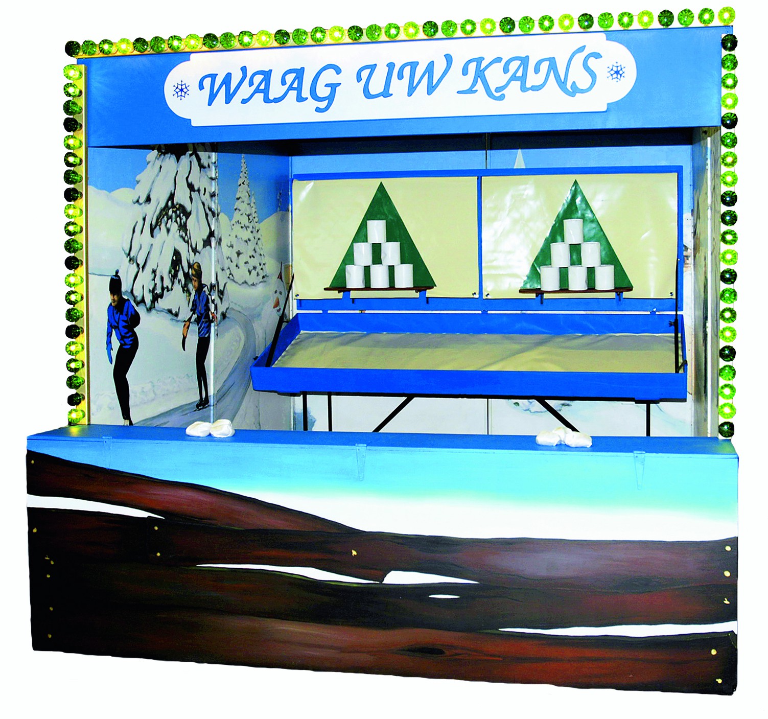 Blikgooistand Sneeuwballen