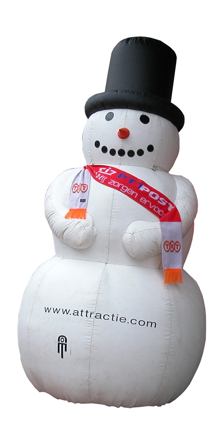 Sneeuwpop opblaasbaar 2,5m