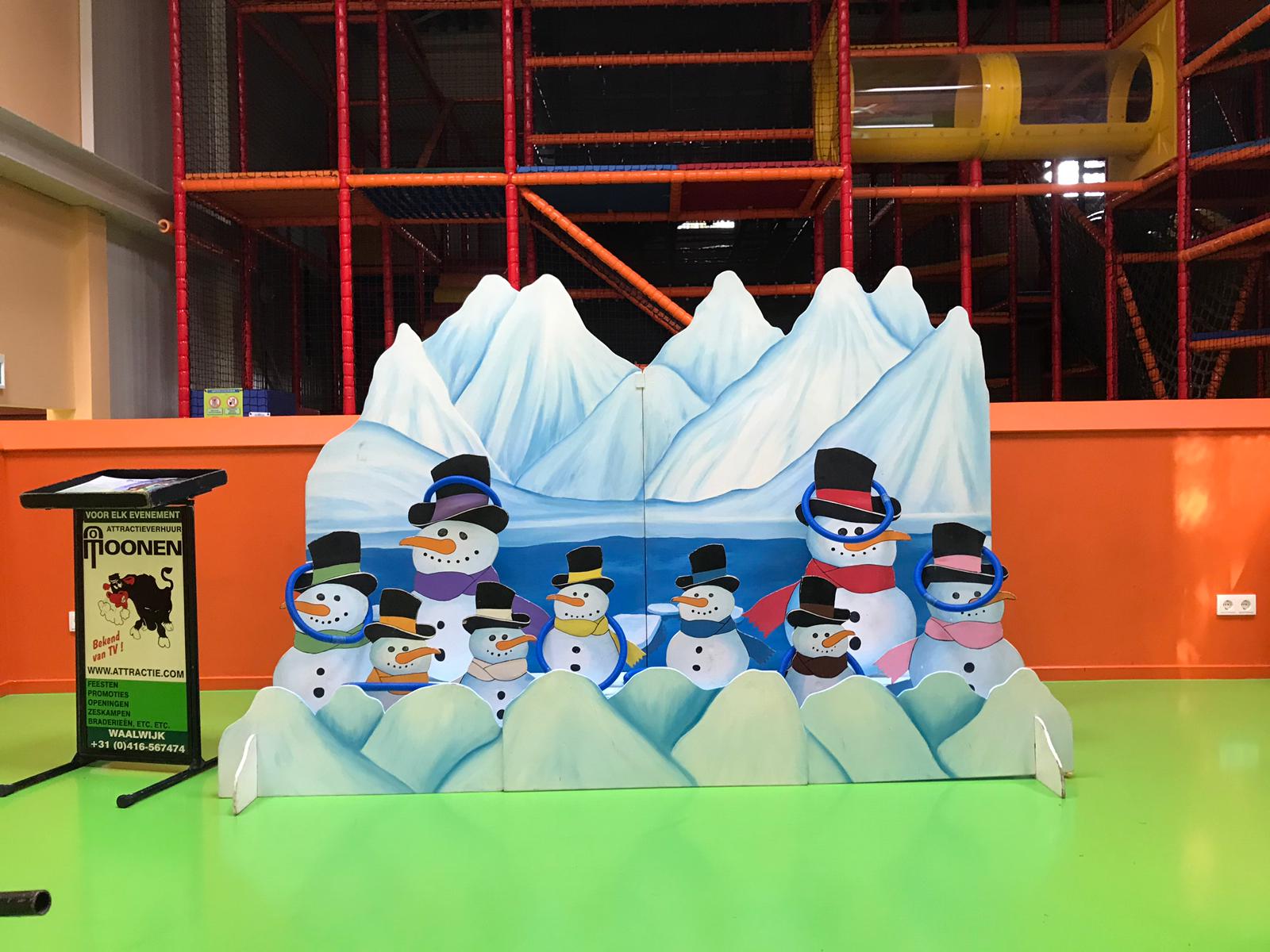 Ringwerpen Sneeuwpop