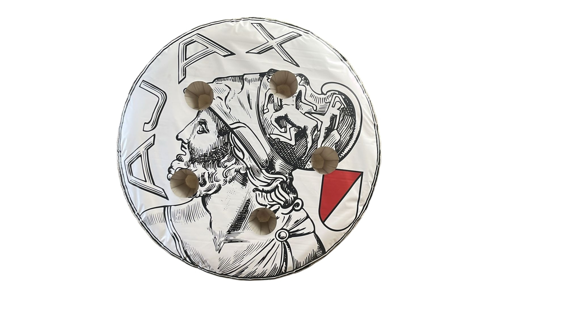Voetbal draaiend  AJAX  Ø 3 m. (doelschieten)