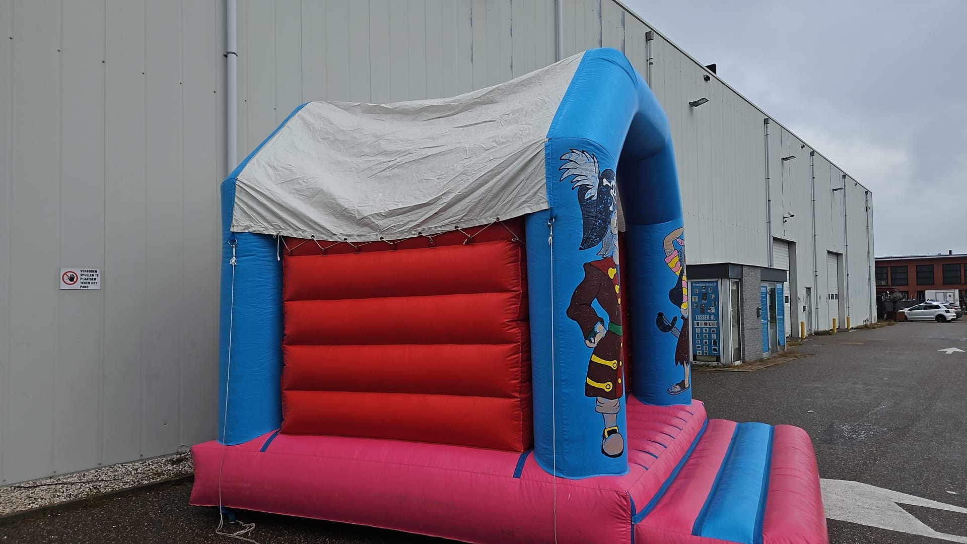 Verkoop - Boogkussen piraat met overkapping