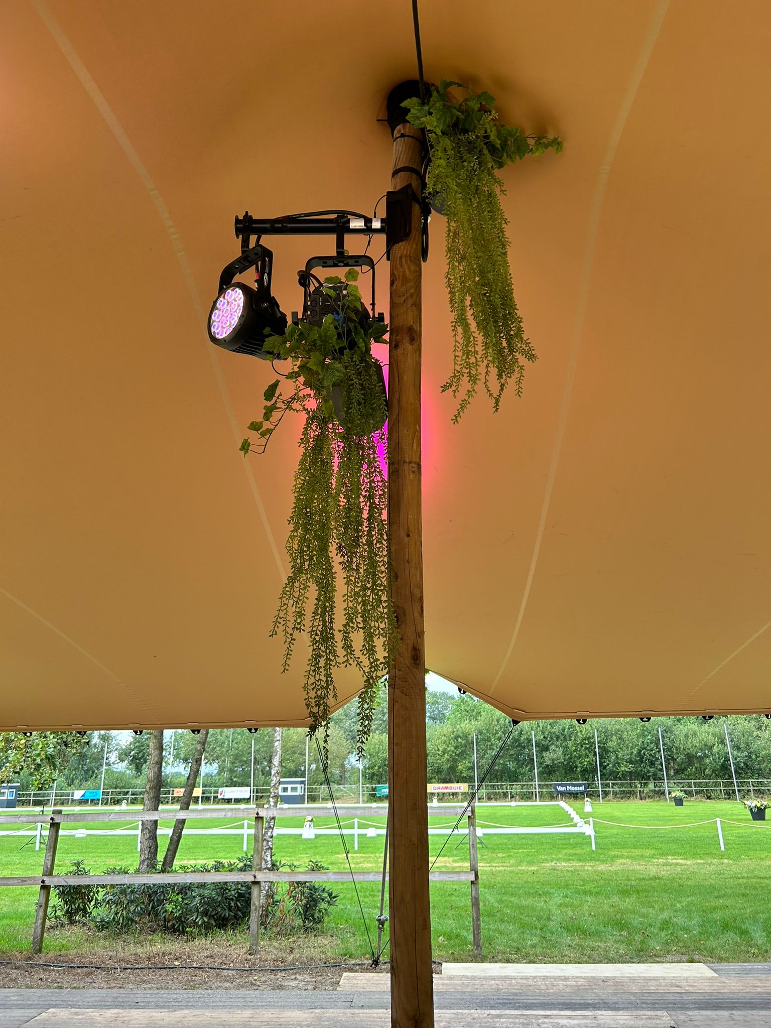 LED spots tbv Stretchtent