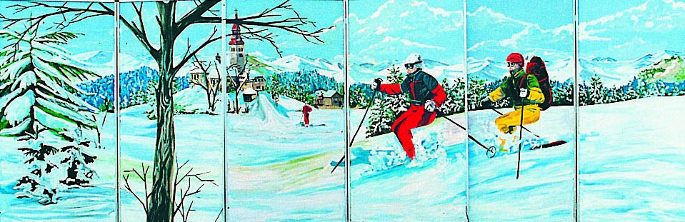 Oostenrijks winter skien