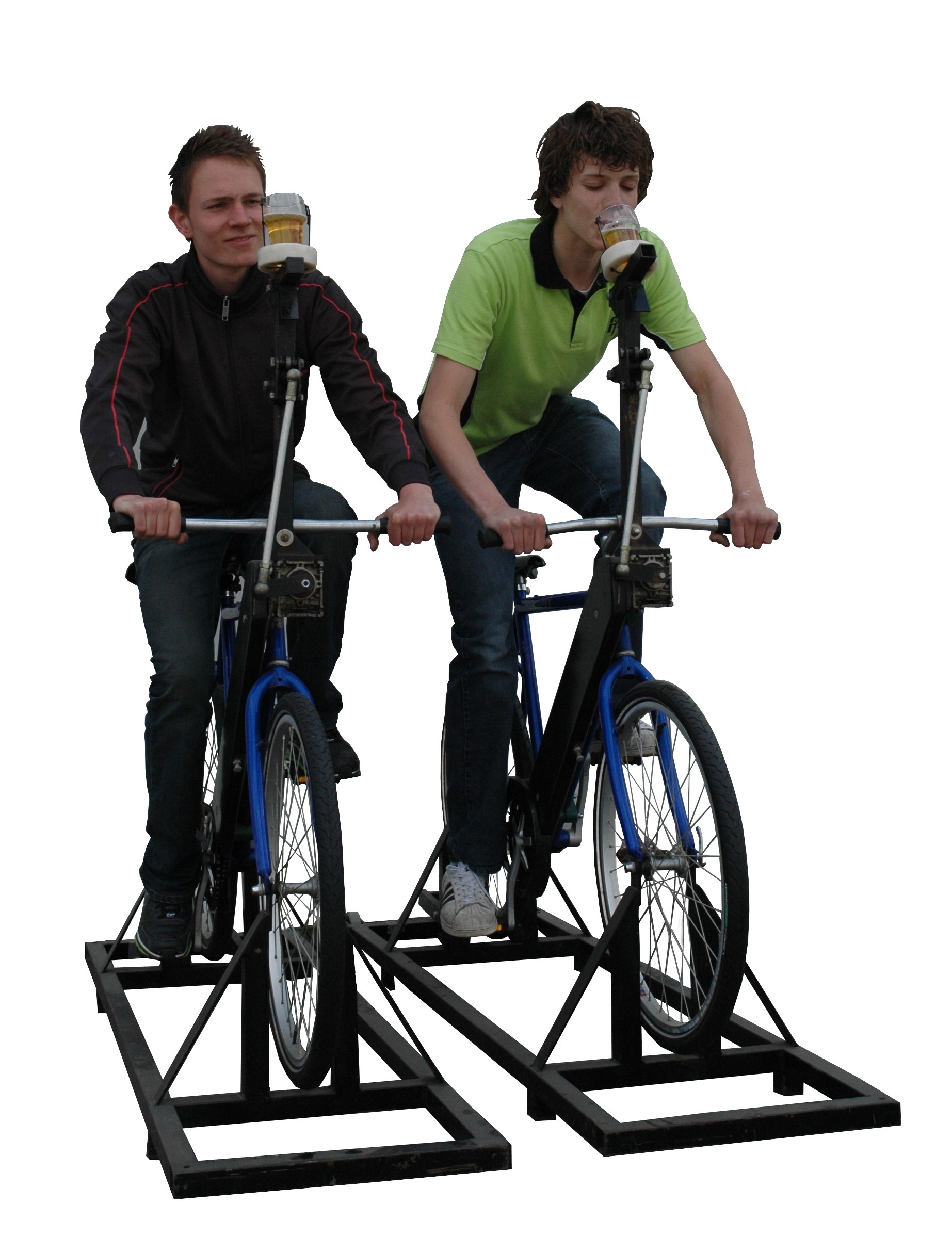 Bier fiets mechanisch (1 set) L1,92xB1,5m.