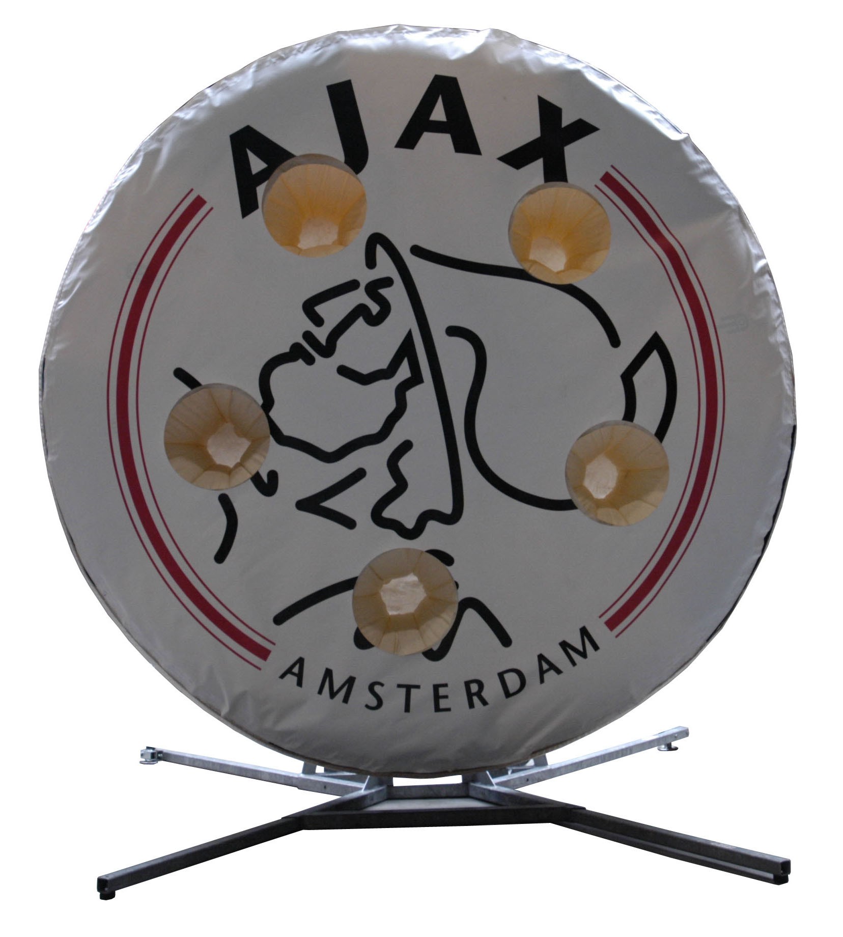 Voetbal draaiend  AJAX  Ø 3 m. (doelschieten)
