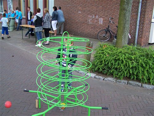 Cirkelbalspel + 3 ballen