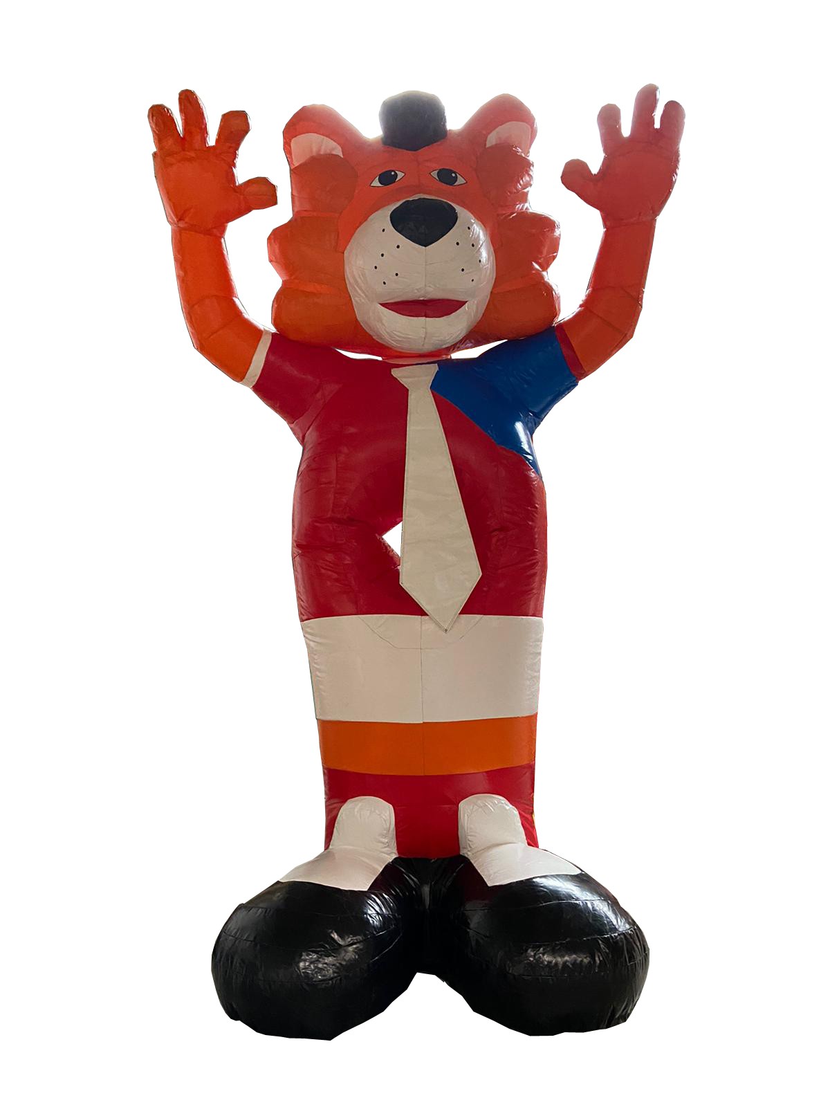 Doelschieten op de Stropdas rood, wit en blauw