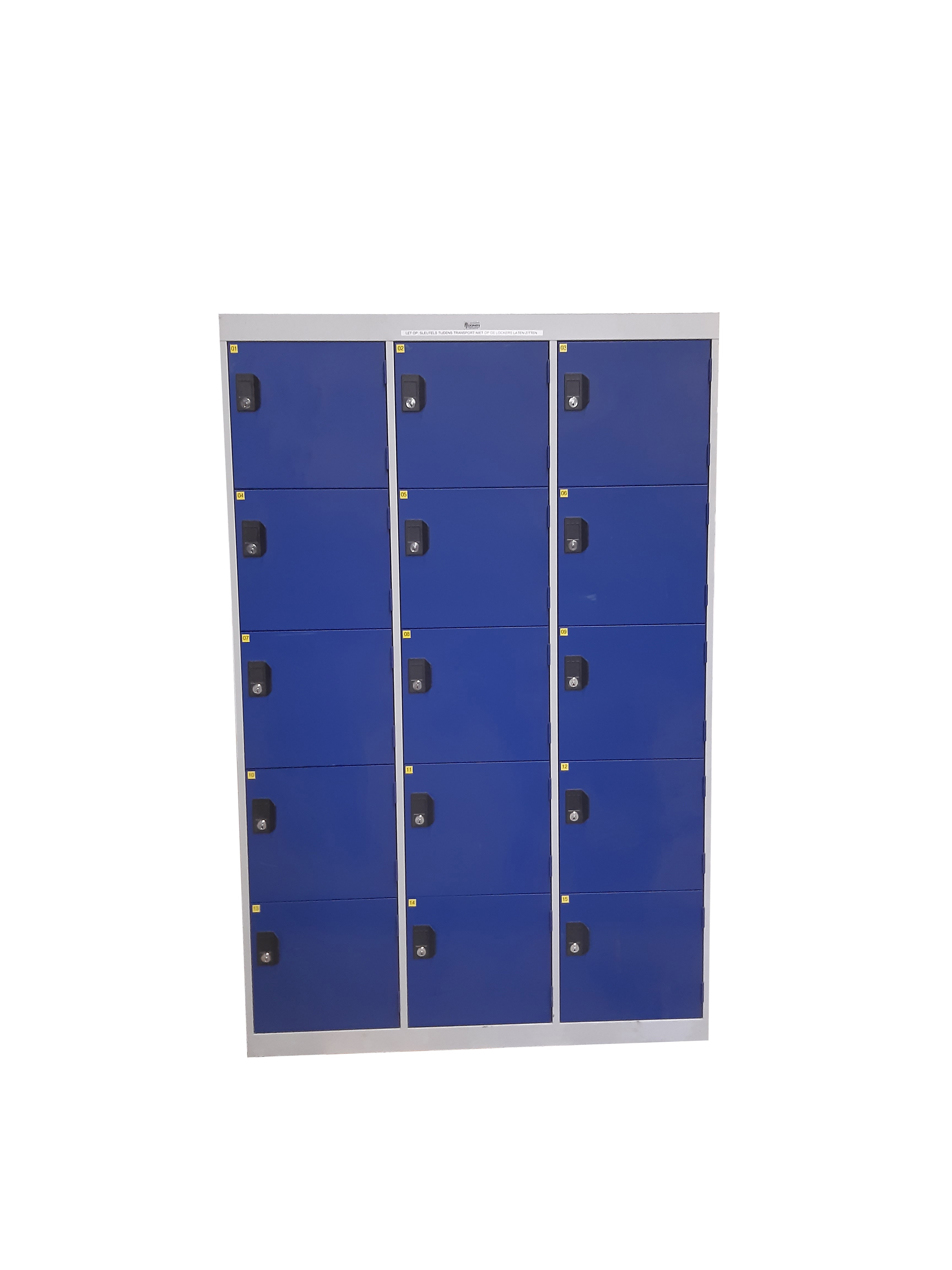 Lockerblok met 15 lockers