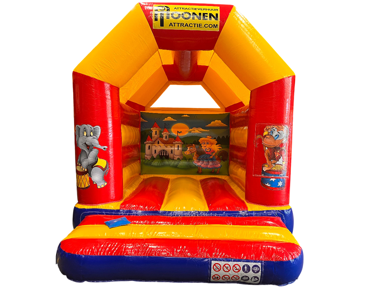 Boogkussen Circus met vaste overkapping *NIEUW*