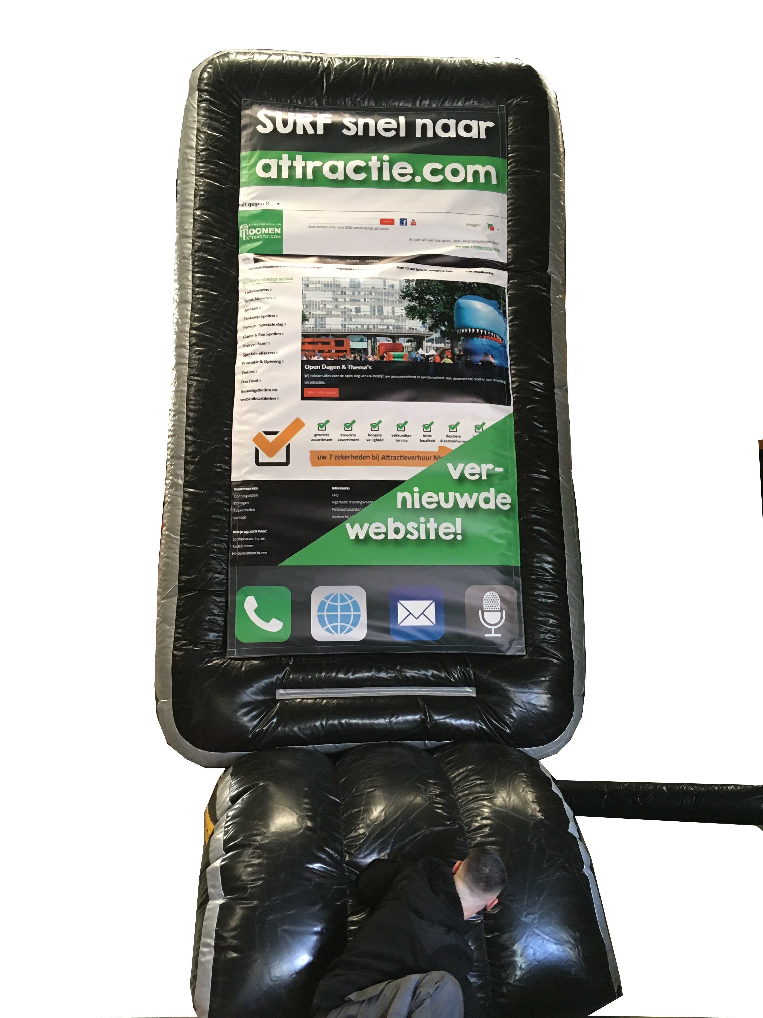 Verkoop - Smartphone opblaasbaar