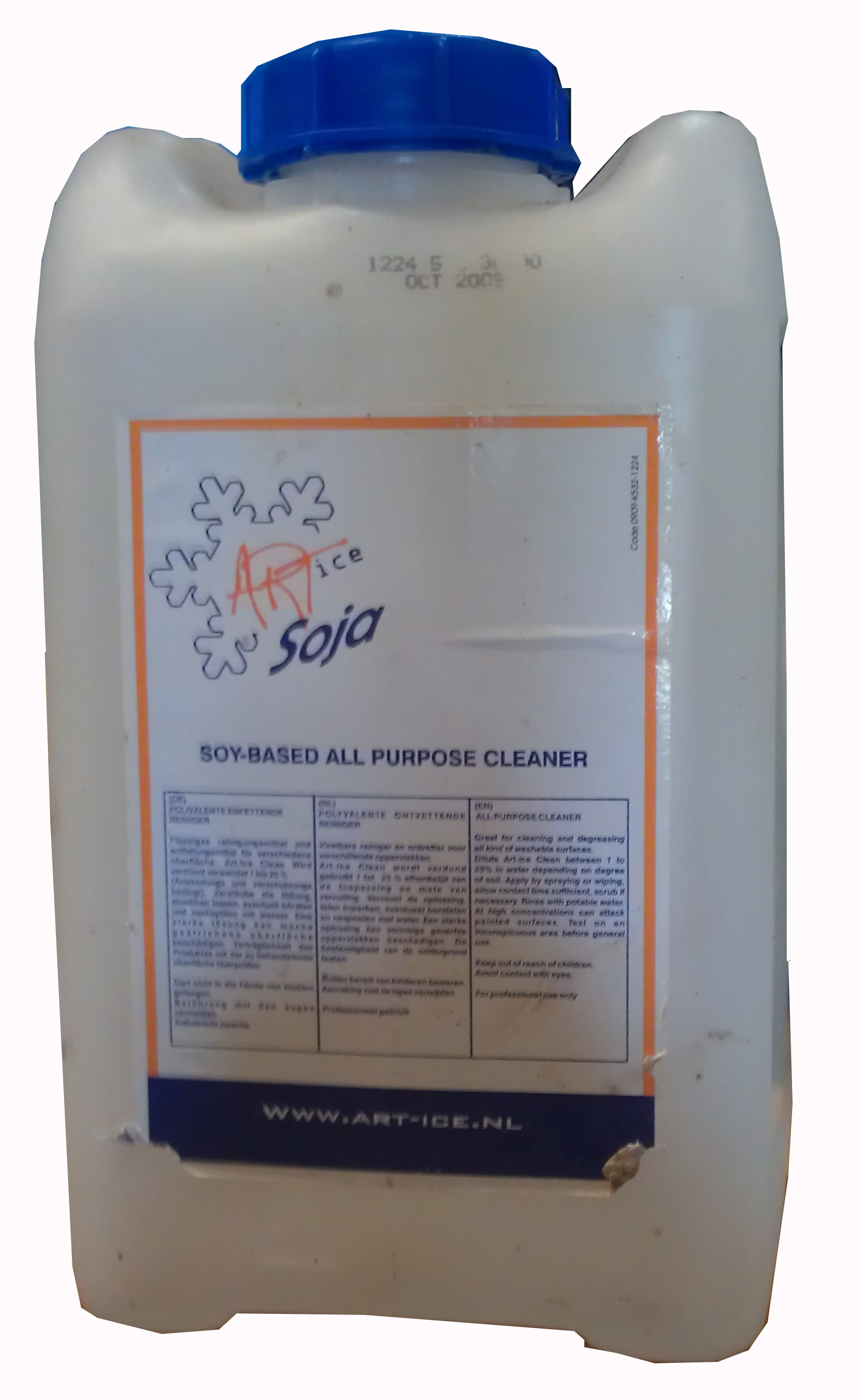 Schaatsbaan Soja Schoonmaakmiddel, 5 ltr.