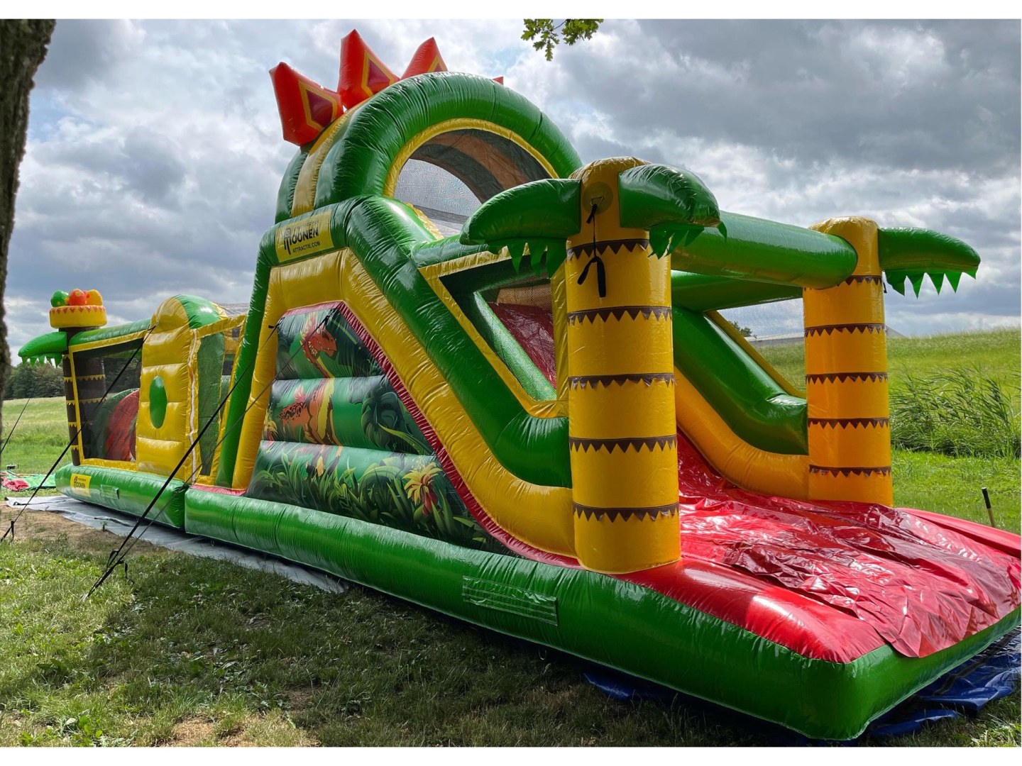 Dinosaurus springkussens