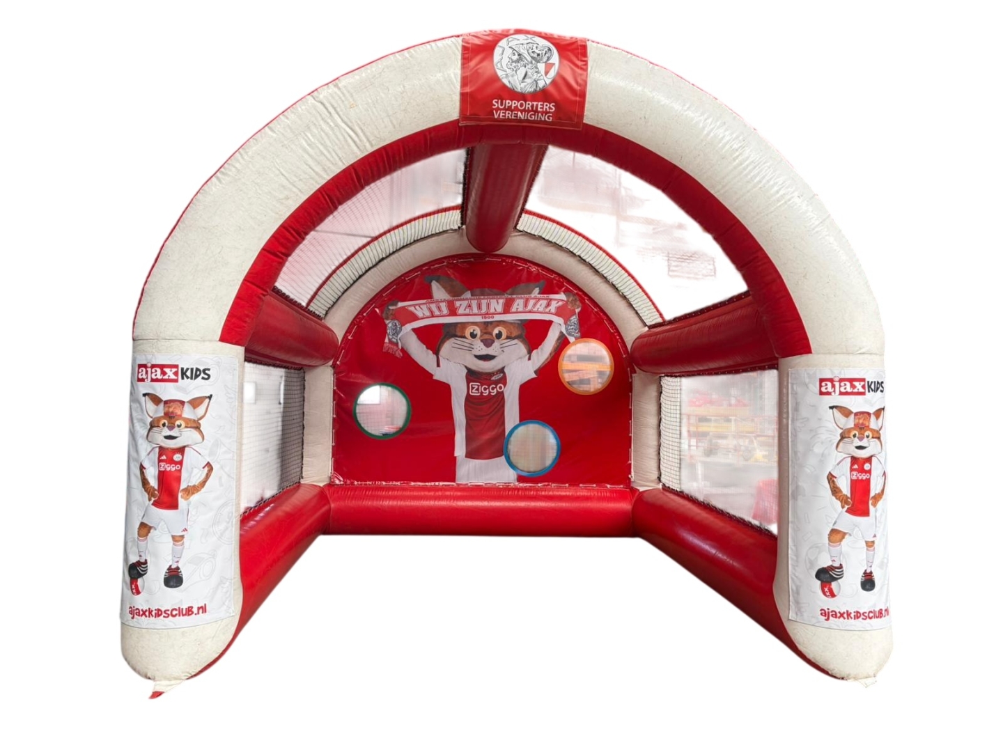 But gonflable AJAX (cible de vitesse)