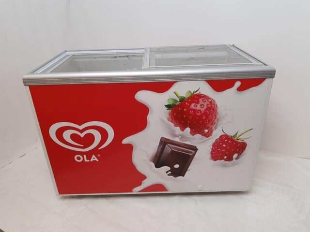 Vriezer Ola met schuifdeksels
