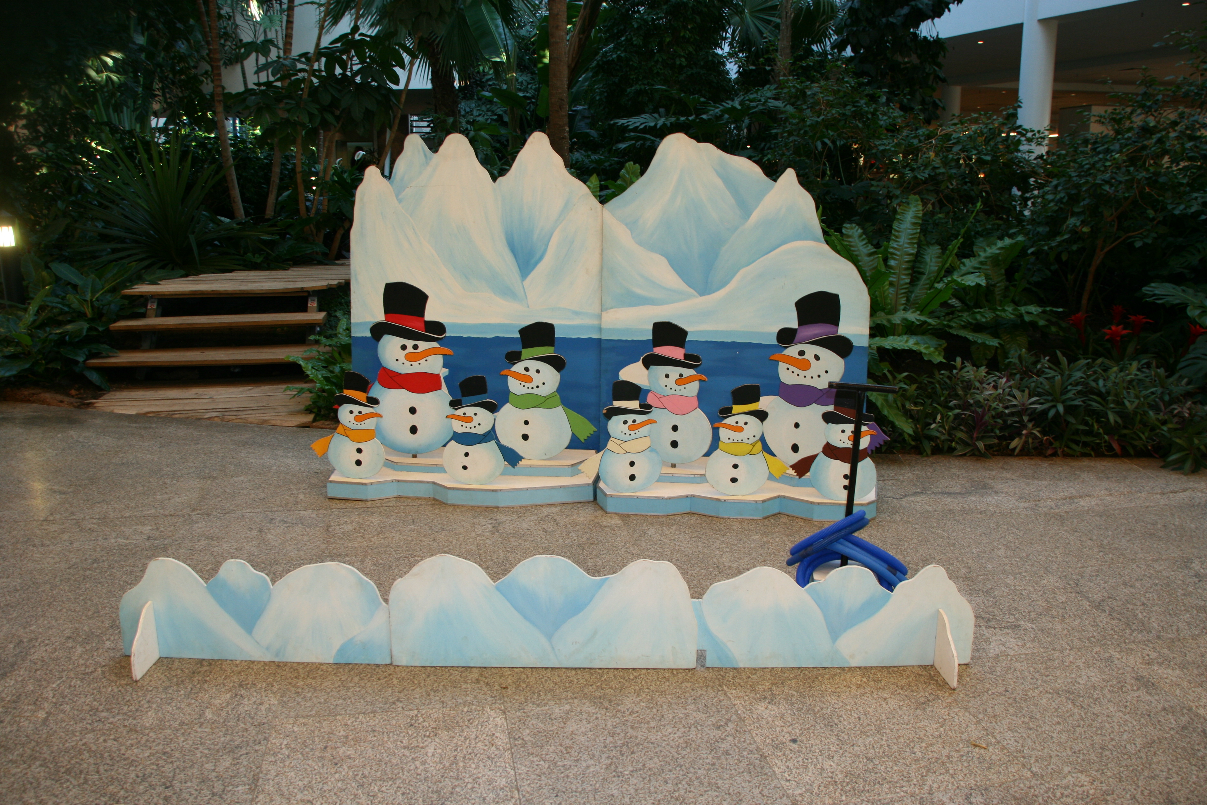 Ringwerpen Sneeuwpop