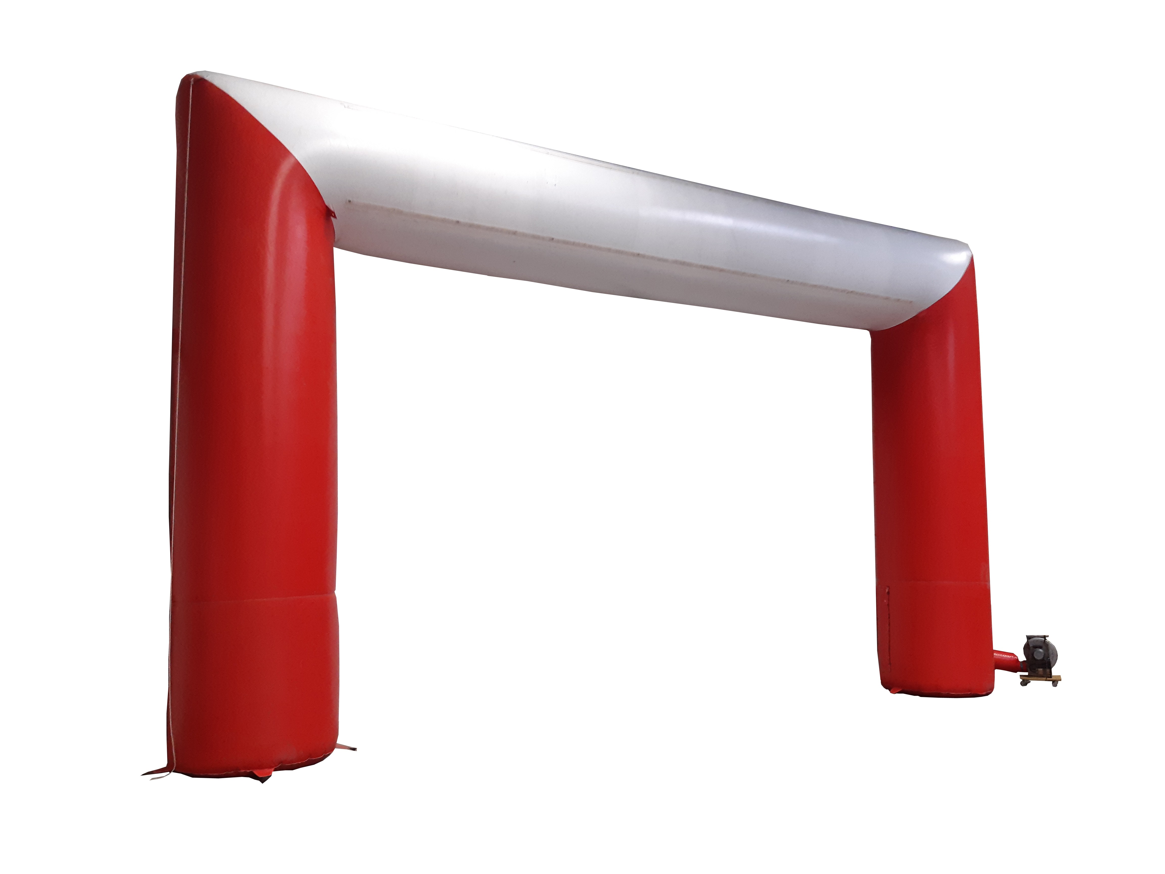 Verkoop - Boog opbl. recht (rood/wit)