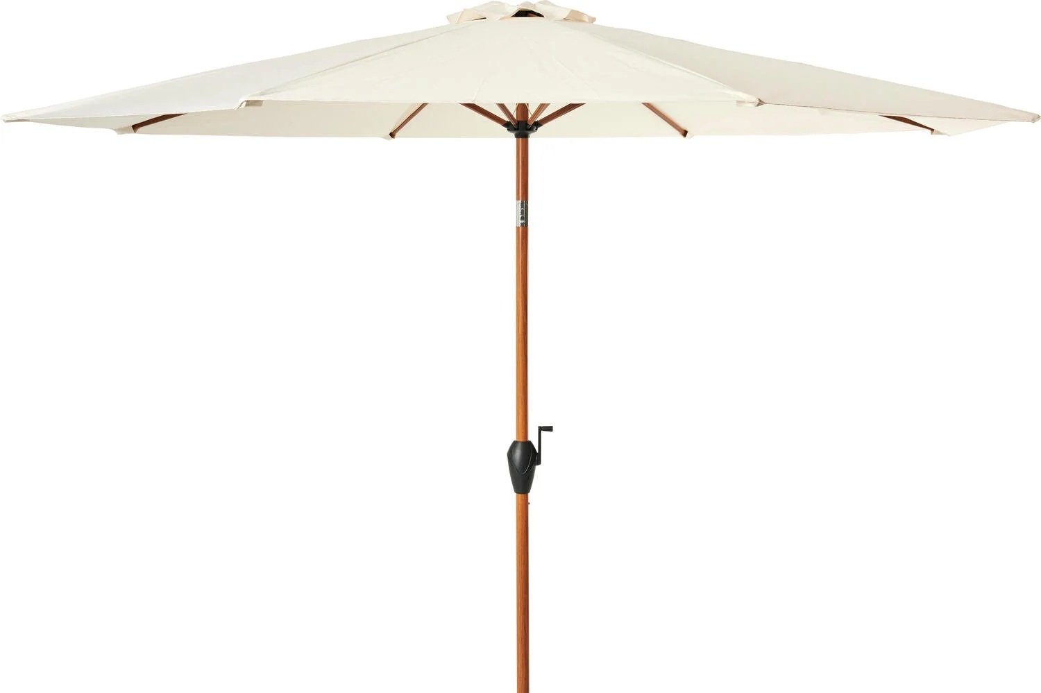 Parasol Ecru Ø 3 x H 2,6 m.