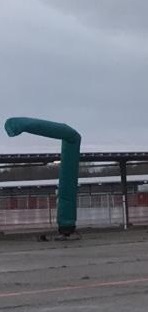 Sky tube donker groen