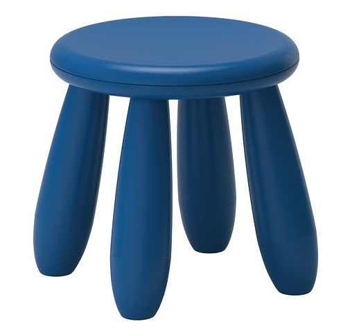 Tabouret Crapaud Enfant Mackenzie-Childs - Avec Pompons Perlés - Design Ludique Et Coloré
