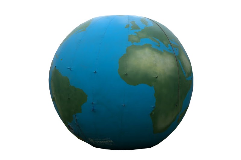 Vergelijking verwarring Benadrukken Globe opblaasbaar excl. ballonnen - Attractie.com