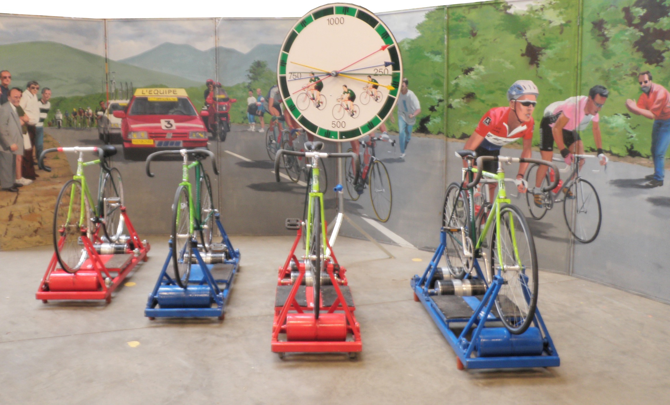 Hometrainerset 4 Racefietsen (Kinderen) - Attractie.com